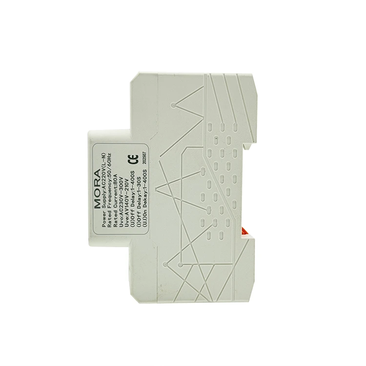 2P Smart Voltage Protector Type M Öt digitális kijelző